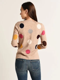 THML Polka Dot Sweater -Standrews Links Officials Store tmk685 2 multialt3