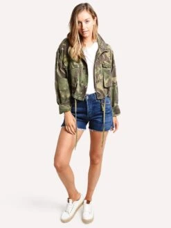 Pam&Gela Camo Crop Cargo Jacket 9 Pam&Gela Camo Crop Cargo Jacket -Standrews Links Officials Store tn50081749 armycamoalt3