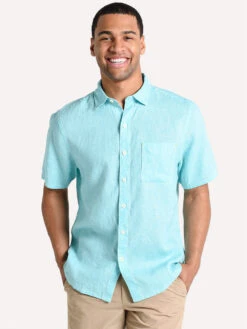 Tommy Bahama Men's Sea Glass Breezer Linen Camp Shirt -Standrews Links Officials Store tr310623 lawnchair bc871e3b 5f1e 4dc4 a275 300b5f96c8f7