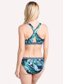 Tommy Bahama Women's Reversible Twist Front Bra -Standrews Links Officials Store tsw90701t marenavyalt3