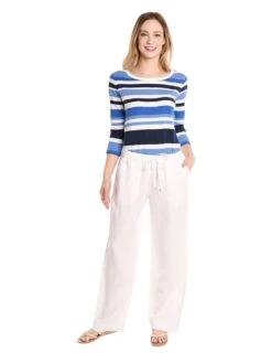 Tommy Bahama Two Palms Easy Pant -Standrews Links Officials Store tw115953 whitealt1