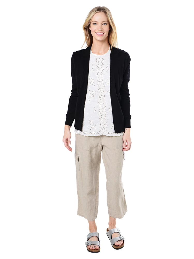 Tommy Bahama Women's Pickford Frayed Cardigan 3 Tommy Bahama Women's Pickford Frayed Cardigan - Image 3