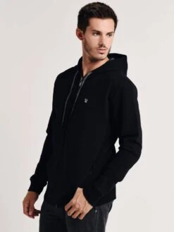 Vuori Cosmos Zip Up -Standrews Links Officials Store v216 blackalt1