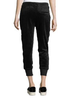 Vince Velour Cuffed Jogger -Standrews Links Officials Store v452783031 blackalt1