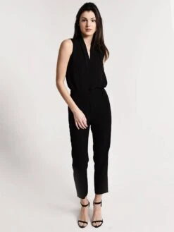 Vince Satin Strap Pull-On Trouser -Standrews Links Officials Store v548221626 001blkalt3