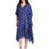 Roberta Roller Rabbit Asia Kaftan Zig Zag Shibori