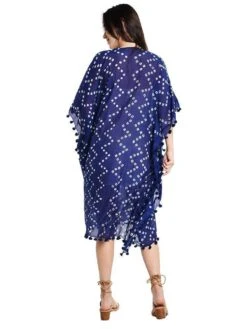 Roberta Roller Rabbit Asia Kaftan Zig Zag Shibori -Standrews Links Officials Store w drlg 010zigshib navyalt2
