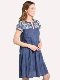 Roller Rabbit Women's Pamela Dress -Standrews Links Officials Store w drsh 031s navyalt1