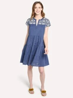 Roller Rabbit Women's Pamela Dress -Standrews Links Officials Store w drsh 031s navyalt3