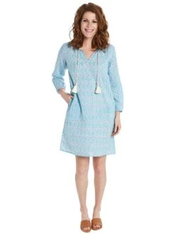 Roberta Roller Rabbit Women's Calisto Violetta Dress -Standrews Links Officials Store w drsh 188calisto seafoamshadedalt3