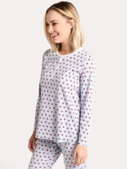 Roller Rabbit Women's Love Bug Pajamas -Standrews Links Officials Store w lnpj 002lovebug bluealt1