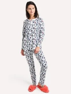 Roller Rabbit Stripe And I Pajamas -Standrews Links Officials Store w lnpj 002stripe navyalt1