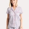 Roller Rabbit Women's Love Bug Polo Pajama Set