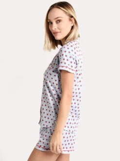 Roller Rabbit Women's Love Bug Polo Pajama Set -Standrews Links Officials Store w lnpj 007lovebug bluealt1