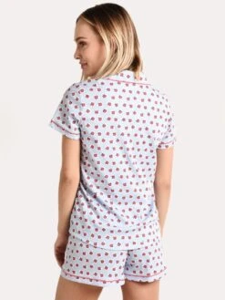 Roller Rabbit Women's Love Bug Polo Pajama Set -Standrews Links Officials Store w lnpj 007lovebug bluealt2