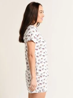 Roller Rabbit Party Animal Polo Pajama Set -Standrews Links Officials Store w lnpj 007party greyalt2