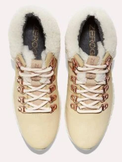 Cole Haan Women's ZEROGRAND Hiker Boot 9 Cole Haan Women's ZEROGRAND Hiker Boot -Standrews Links Officials Store w11810 warmsandnubuckqp rosegoldmetallicalt3