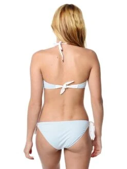 Eberjey So Solid Lola Bikini Top -Standrews Links Officials Store w1450lo fadedblue ecrualt2