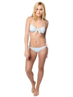 Eberjey So Solid Lola Bikini Top -Standrews Links Officials Store w1450lo fadedblue ecrualt3