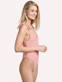 Eberjey Betty Noelle One-Piece -Standrews Links Officials Store w1718nox white camparialt1