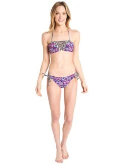 Raisins Malibu Bandeau Bikini Top -Standrews Links Officials Store w710905 junglemultialt1