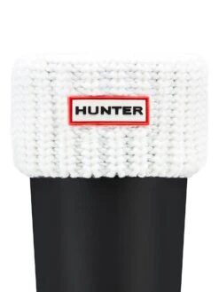 Hunter Rain Boots Half Cardigan Stitch Boot Socks -Standrews Links Officials Store white copy