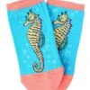 Socksmith Women's Ocean Poney Ped Sock