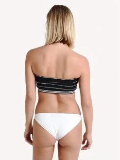 Solid & Striped The Bella Black Pinstriped Bikini Top 8 Solid & Striped The Bella Black Pinstriped Bikini Top -Standrews Links Officials Store ws 2073 1651 blackalt2