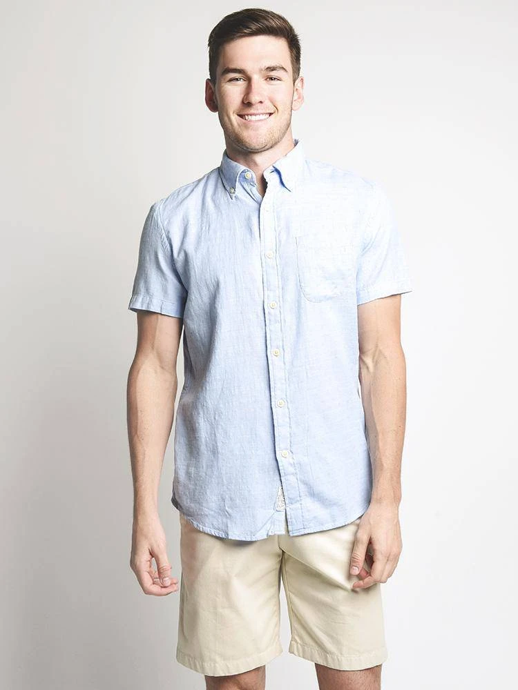 Grayers Prescott Printed Summer Slub Twill Shirt 2 Grayers Prescott Printed Summer Slub Twill Shirt - Image 2