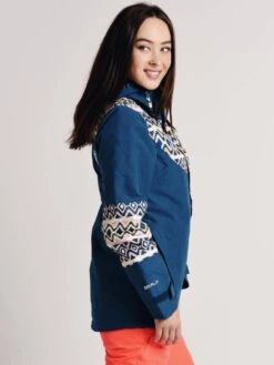 Picture Women's Mineral Jacket -Standrews Links Officials Store wvt128 petrobluealt2