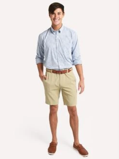 Oxford Howell Plaid Performance Button Down Shirt -Standrews Links Officials Store x11048 coastalfjoralt3