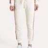 Velvet Xia Stripe Trim Terry Jogger Pant