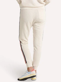 Velvet Xia Stripe Trim Terry Jogger Pant -Standrews Links Officials Store xia03 coconutalt2