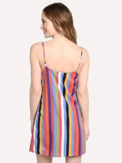 After Market Women's Rainbow Mini Slip Dress -Standrews Links Officials Store ys136d multialt2