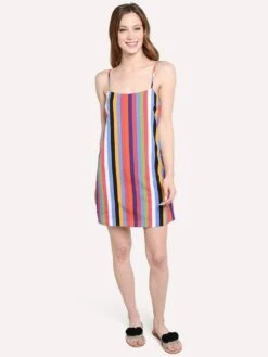 After Market Women's Rainbow Mini Slip Dress -Standrews Links Officials Store ys136d multialt3
