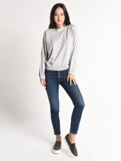 Brochu Walker Dakota Pullover -Standrews Links Officials Store zls2600 moorebluemelangealt1